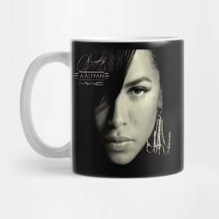 90's aaliyah vintage Mug